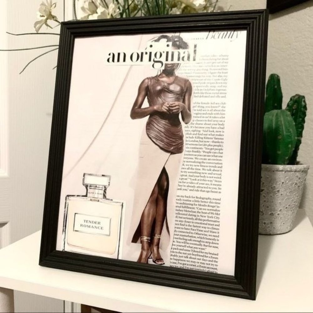 High Fashion Theme Handmade 8x10 Fashion Collage